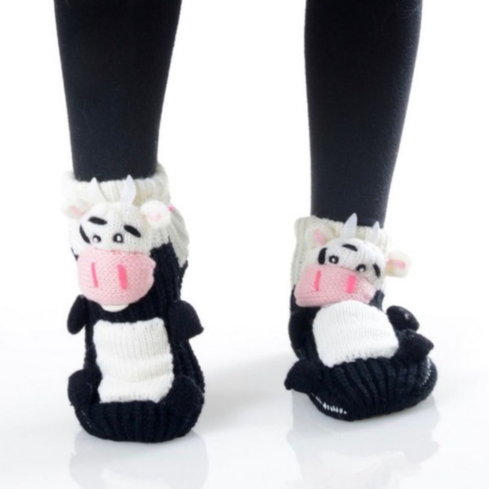Kids 3D Animal Slipper Sock With Grip - Picture 4 of 8
